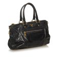 Prada Vitello Shine Satchel 29261 For Sale