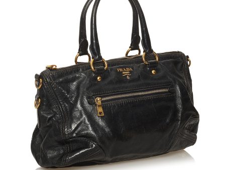 Prada Vitello Shine Satchel 29261 For Sale