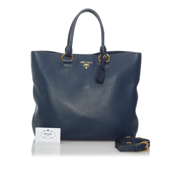 Prada Vitello Daino Satchel 29399 Online now