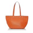 Prada Vitello Daino Leather Tote Y0yh3U Sale