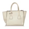 Prada Twin Pocket Leather Satchel 33296 Hot on Sale