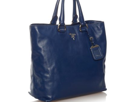 Prada Vitello Daino Satchel 27619 Cheap