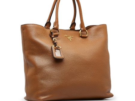 Prada Vitello Daino Satchel eQQi2p Discount