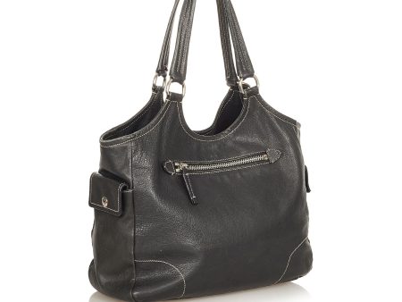 Prada Vitello Daino Shoulder Bag 24831 Supply