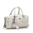 Prada Vitello Daino Satchel E9BlyJ Discount