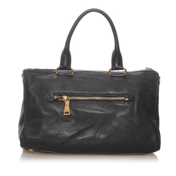 Prada Vitello Daino Satchel 28038 Online Hot Sale