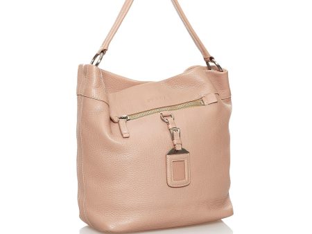 Prada Vitello Daino Leather Tote 30084 For Cheap