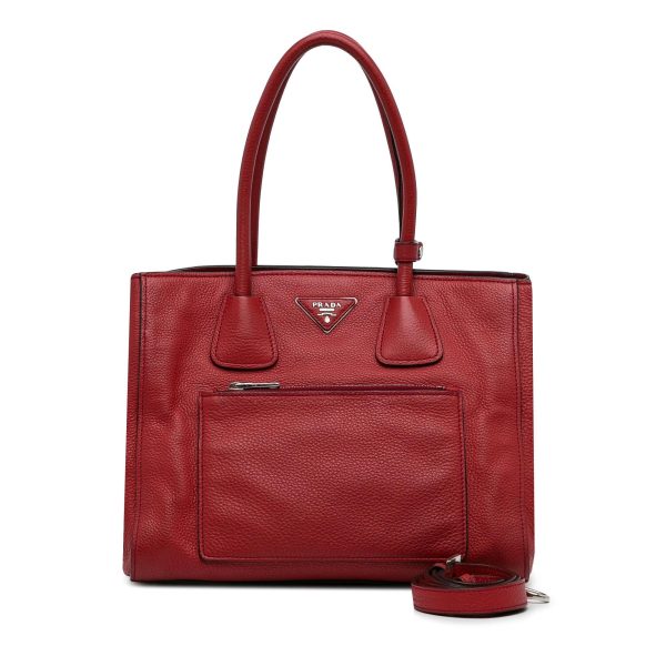 Prada Vitello Phenix Pocket Satchel MTduEh For Sale