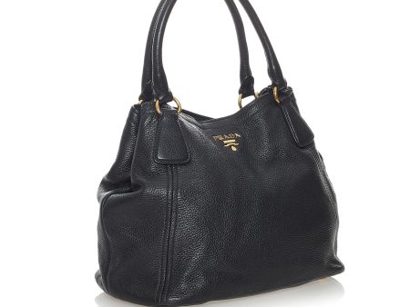 Prada Vitello Daino Satchel 28077 Fashion