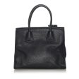 Prada Vitello Daino Leather Handbag 33906 Cheap