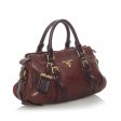 Prada Vitello Daino Satchel 33053 Online Sale