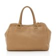 Prada Vitello Daino Leather Tote 17075 Hot on Sale