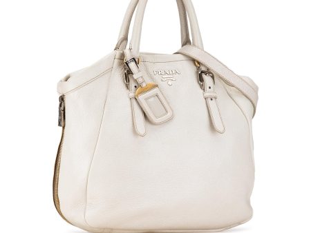 Prada Vitello Daino Satchel CF3YOs Online