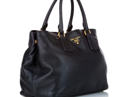 Prada Vitello Daino Satchel 28449 on Sale