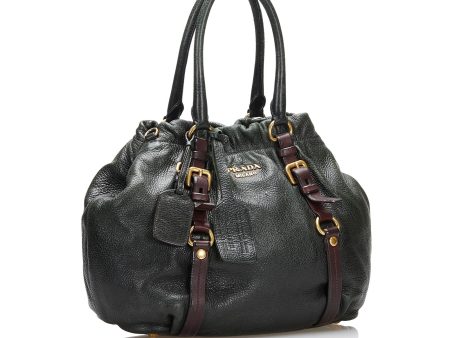 Prada Vitello Daino Satchel 36561 Supply