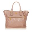 Prada Vitello Daino Leather Satchel 34051 Supply