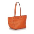 Prada Vitello Daino Leather Tote Y0yh3U Sale