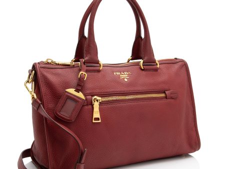 Prada Vitello Daino Satchel yhwCjz on Sale