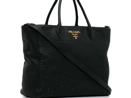 Prada Vitello Daino Satchel MiiNYQ For Discount