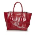 Prada Twin Pocket Leather Handbag 32887 Supply