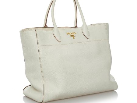 Prada Vitello Daino Satchel 29538 Online Sale