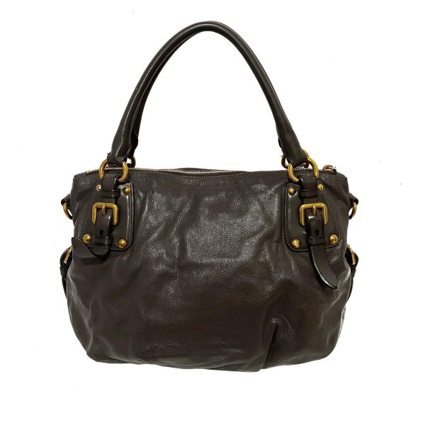 Prada Vitello Shine Satchel 35815 Online Hot Sale