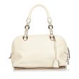 Prada Vitello Daino Logo Handbag 24212 Online Hot Sale