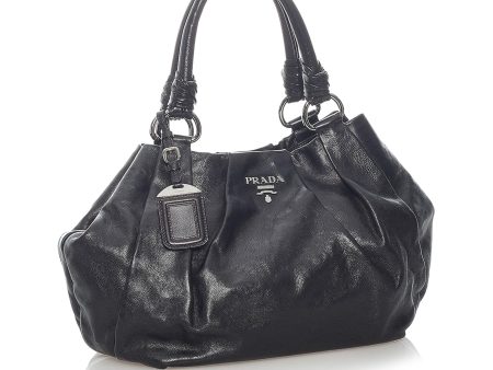 Prada Vitello Daino Leather Tote Bag 32029 Cheap