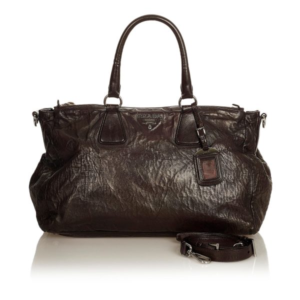 Prada Vitello Shine Satchel 25403 Online