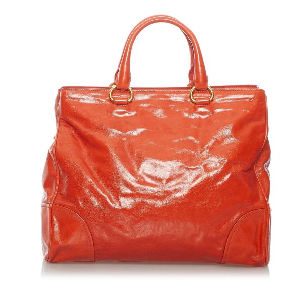 Prada Vitello Shine Satchel 30223 Supply