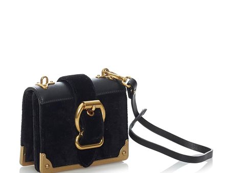 Prada Velluto Cahier Crossbody Bag 29961 Sale