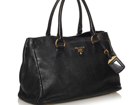 Prada Vitello Daino Satchel 29097 For Cheap