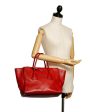 Prada Twin Pocket Leather Tote Bag 30736 Fashion