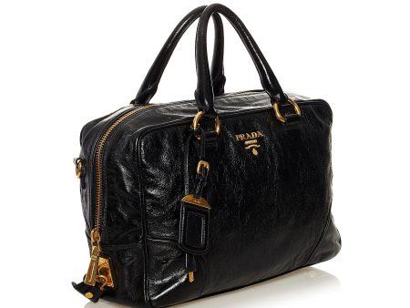 Prada Vitello Shine Satchel 35110 Online Sale