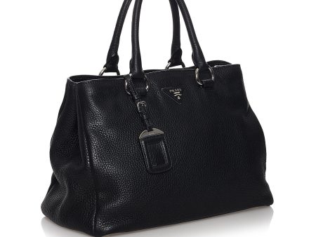 Prada Vitello Daino Satchel 31177 For Cheap