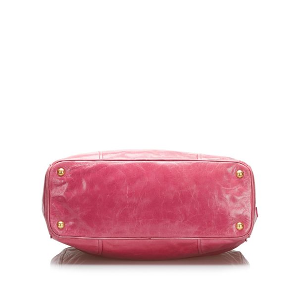 Prada Vitello Shine Satchel LEbO3D Online