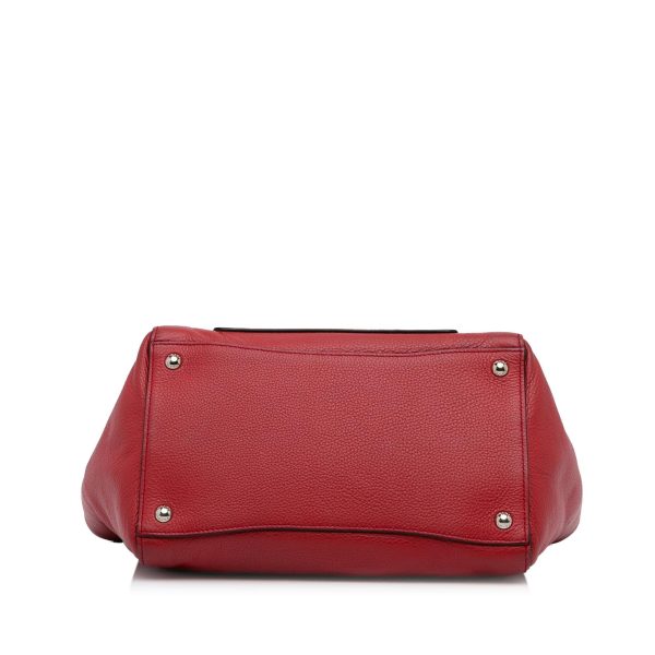 Prada Vitello Daino Pocket Satchel O7reXq Online Sale