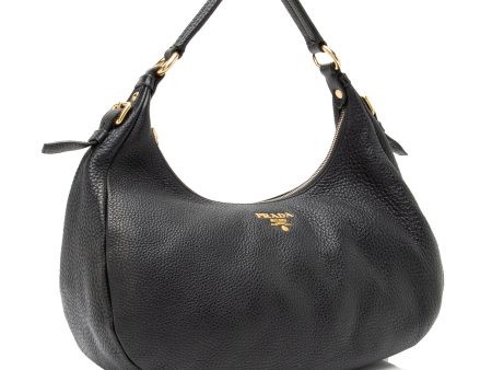 Prada Vitello Daino Hobo 23377 Hot on Sale