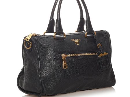 Prada Vitello Daino Satchel 28038 Online Hot Sale