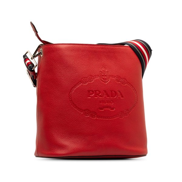 Prada Vitello Phenix Logo Crossbody Bag hDrUHO Online Hot Sale