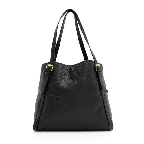 Prada Vitello Daino North South Tote 19897 For Discount