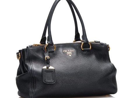 Prada Vitello Daino Satchel F3CFdG Discount