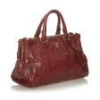 Prada Vitello Shine Satchel 27630 Fashion