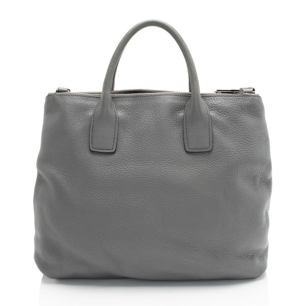 Prada Vitello Daino Shopping Tote VEDEUE Sale