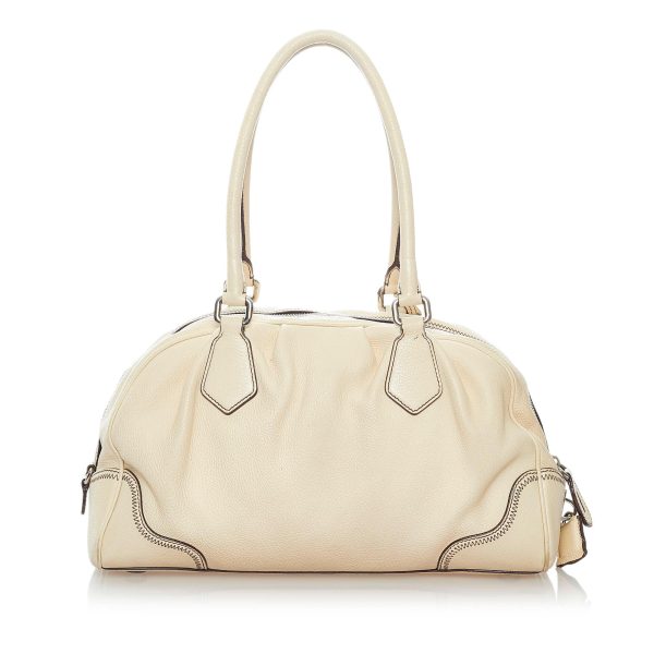 Prada Vitello Daino Handbag 31011 Cheap