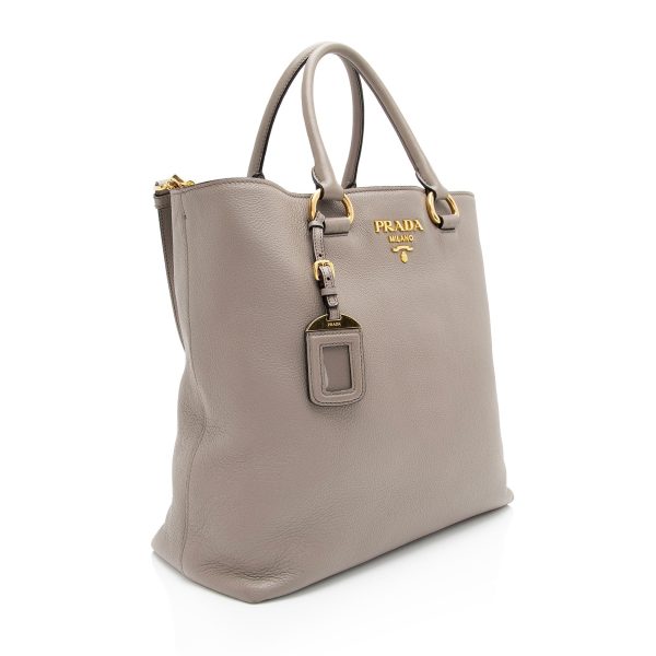 Prada Vitello Phenix Tall Tote XqInw4 For Discount