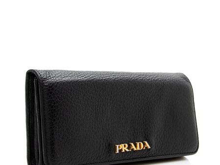 Prada Vitello Daino Long Wallet 16002 Online