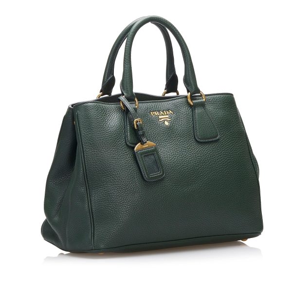 Prada Vitello Daino Satchel 37929 For Discount