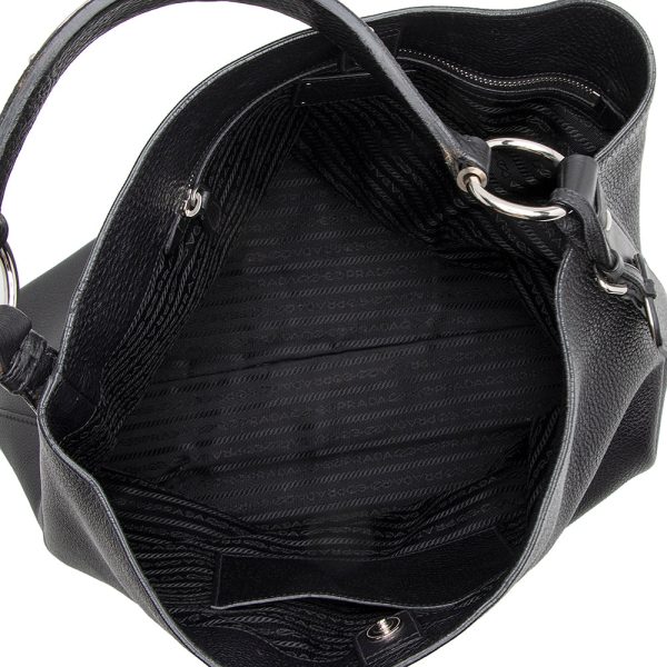 Prada Vitello Daino Hobo 21926 Fashion