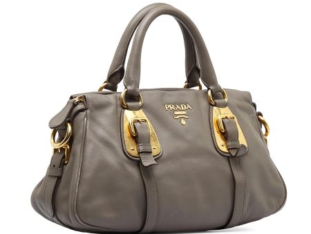 Prada Vitello Daino Satchel esq2YX Online